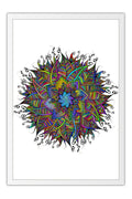 Poster Meditation - Chakra - Mandalas - Arte Digital