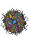 Poster Meditation - Chakra - Mandalas - Arte Digital