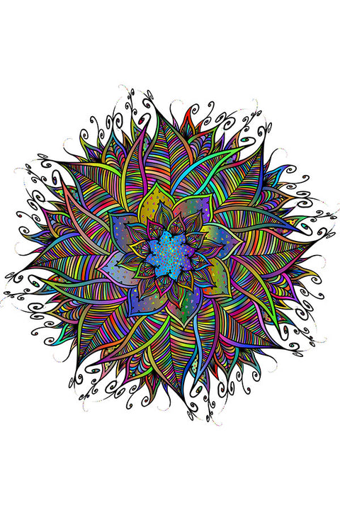 Poster Meditation - Chakra - Mandalas - Arte Digital