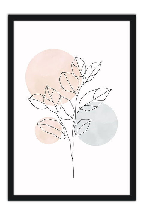 Poster Coleção Pontos Aquarela - Arte Decorativa