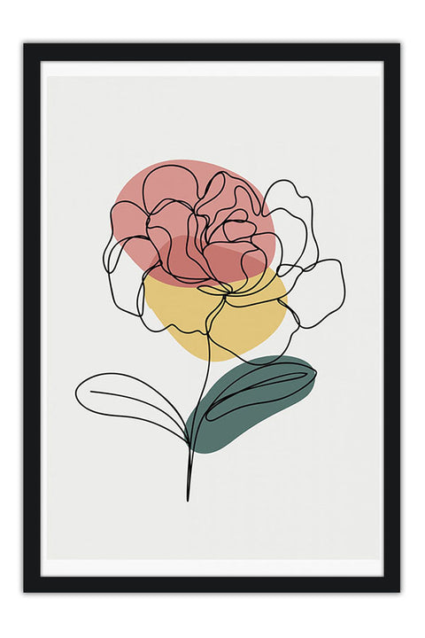 Poster Coleção Pontos Aquarela - Arte Decorativa