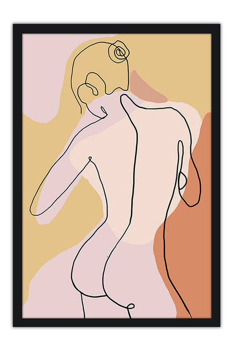 Poster Silhueta Mulher - Arte Decorativa