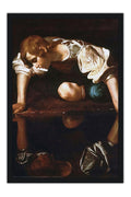 Poster Caravaggio - Narcissus - Obras de Arte