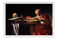 Poster Caravaggio - Saint Jerome Writing - Obras de Arte
