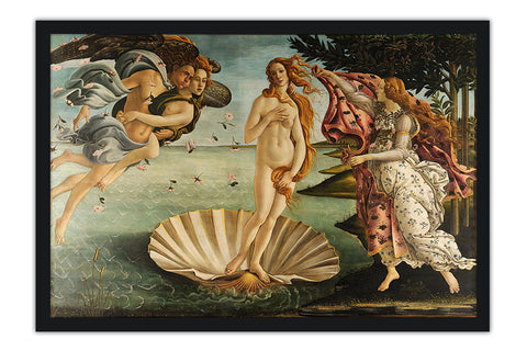 Poster O Nascimento de Vênus - Sandro Botticelli - Obras de Arte