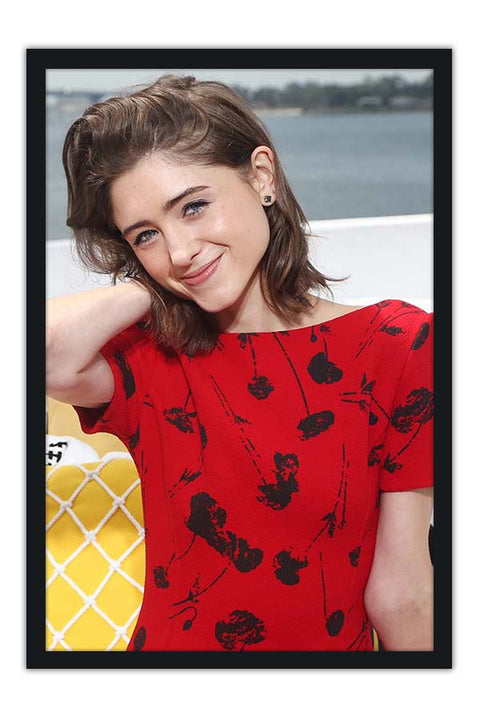 Poster Natalia Dyer - Stranger Things - Atriz - Séries