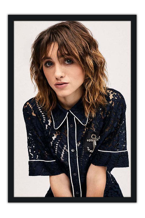 Poster Natalia Dyer - Stranger Things - Atriz - Séries