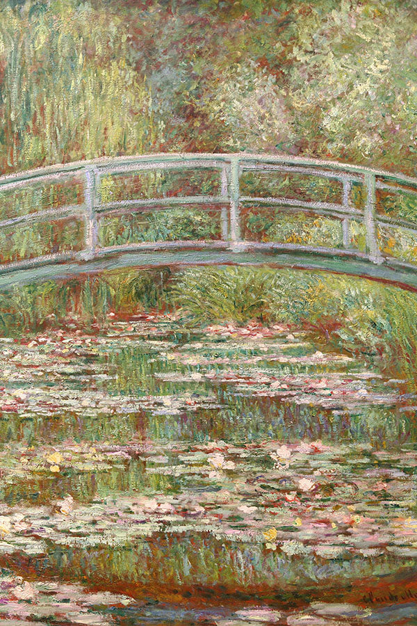 Poster  Monet - Bridge Over a Pond of Water Lilies - Obras de Arte