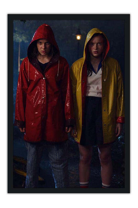 Poster Sadie Sink - Millie Bobby Brown - Stranger Things - Atriz - Séries