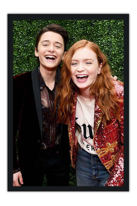 Poster Sadie Sink - Noah Schnapp Stranger Things - Atriz - Séries
