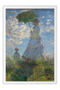 Poster Monet - Woman with a Parasol - Obras de Arte
