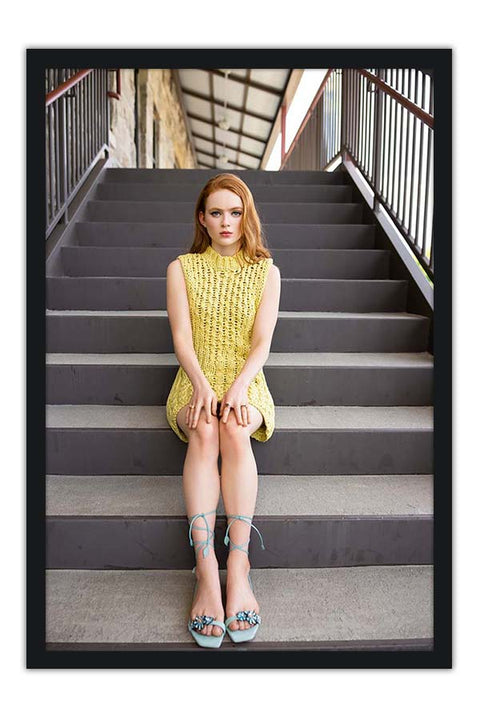 Poster Sadie Sink - Stranger Things Atriz - Séries