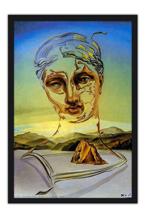 Poster Salvador Dali - Birth of a Divinity - Obras de Arte