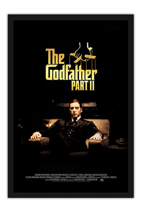 Poster The Godfather - O Poderoso Chefão - Parte 2 - Filmes de Máfia