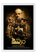 Poster The Godfather - O Poderoso Chefão - Especial 50 Anos - Filmes de Máfia