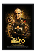Poster The Godfather - O Poderoso Chefão - Especial 50 Anos - Filmes de Máfia