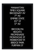 Poster New York Manhattan - Paisagens
