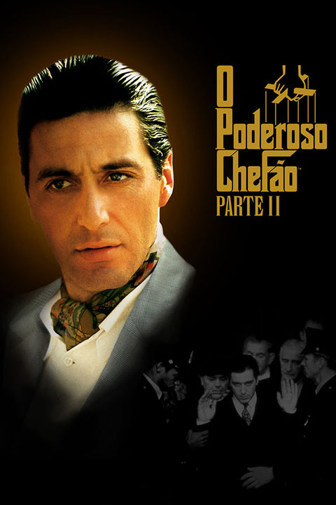 Poster The Godfather - O Poderoso Chefão - Parte 2 - Filmes de Máfia
