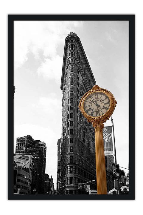 Poster Relógio 5th Avenue New York - Paisagens
