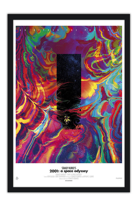 Poster  2001 A Space Odyssey - Uma Odisseia no Espaço - Stanley Kubrick - Filmes