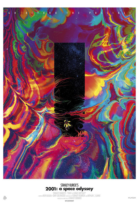 Poster  2001 A Space Odyssey - Uma Odisseia no Espaço - Stanley Kubrick - Filmes