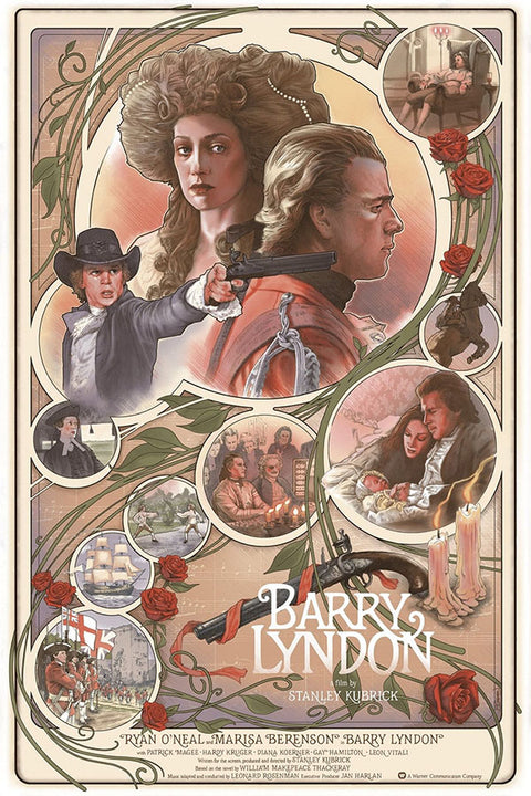 Poster Barry Lyndon - Stanley Kubrick - Filmes