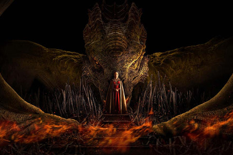 Poster House Of The Dragon - Casa do Dragão - Séries