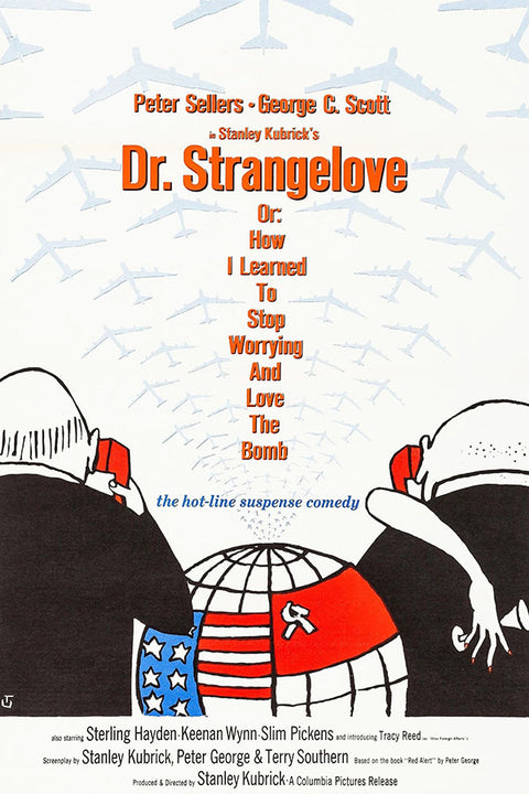 Poster Dr Strangerlove - Dr Fantástico - Stanley Kubrick - Filmes
