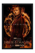 Poster House Of The Dragon - Fire And Blood - Casa do Dragão - Séries