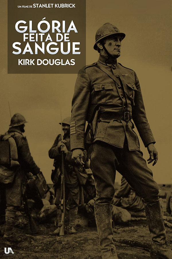 Poster Paths of Glory - Glória Feita de Sangue - Stanley Kubrick - Filmes