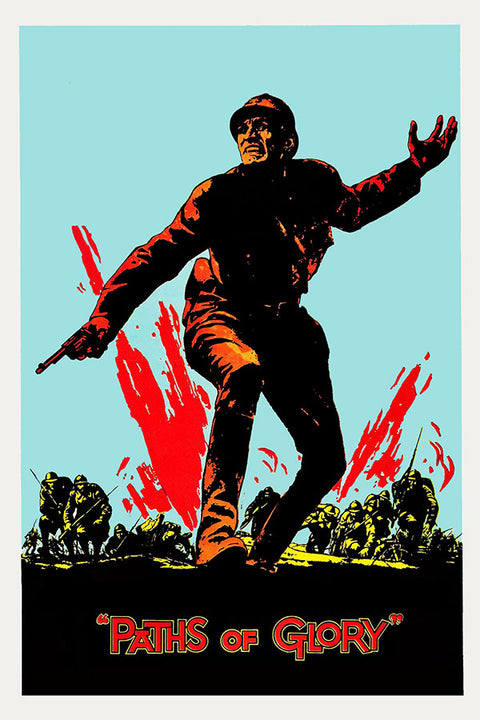 Poster Paths of Glory - Glória Feita de Sangue - Stanley Kubrick - Filmes