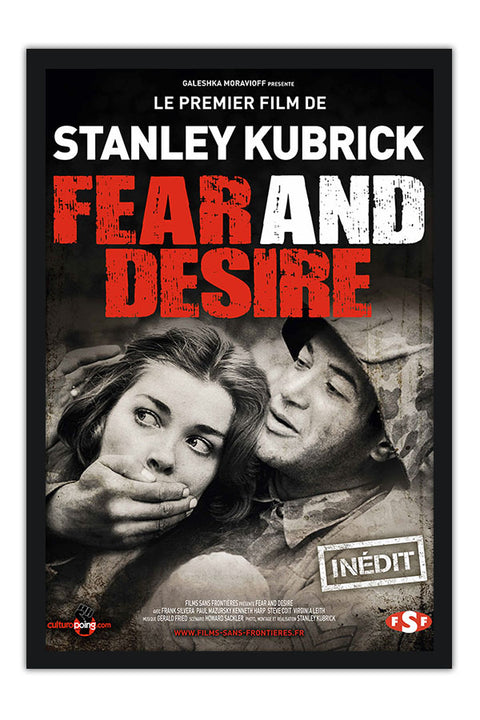 Poster Fear and Desire - Medo e Desejo - Stanley Kubrick - Filmes
