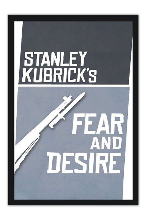 Poster Fear and Desire - Medo e Desejo - Stanley Kubrick - Filmes