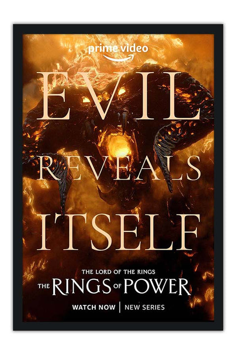 Poster Rings Of Power - Anéis de Poder - Lord Of The Rings - O Senhor dos Anéis - Séries