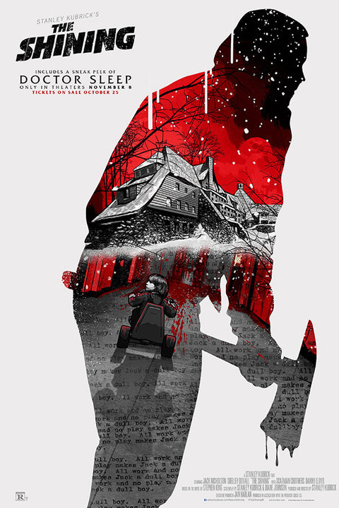 Poster The Shining - O Iluminado - Stanley Kubrick - Filmes