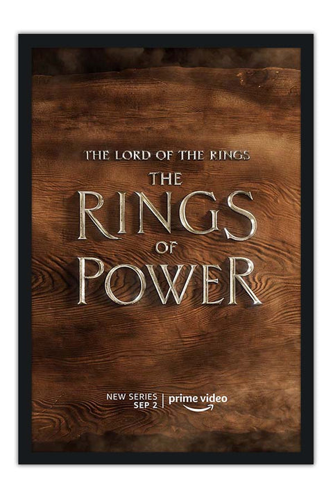 Poster Rings Of Power - Anéis de Poder - Lord Of The Rings - O Senhor dos Anéis - Séries
