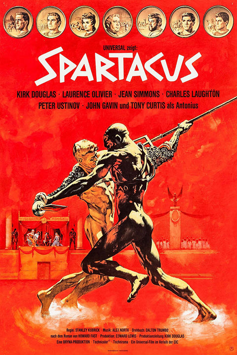 Poster Spartacus - Stanley Kubrick - Filmes