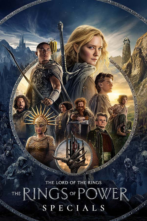 Poster Rings Of Power - Anéis de Poder - Lord Of The Rings - O Senhor dos Anéis - Séries