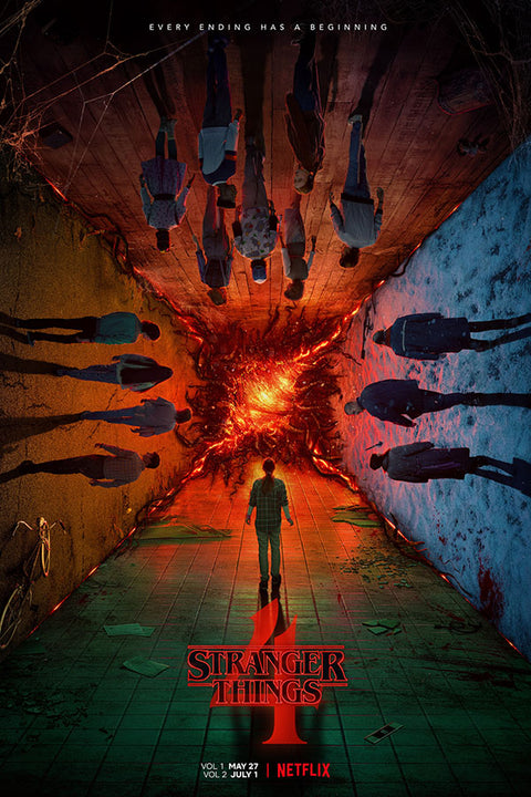 Poster Stranger Things - 4ª Temporada - Séries