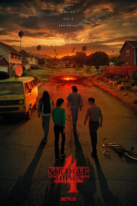 Poster Stranger Things - 4ª Temporada - Séries