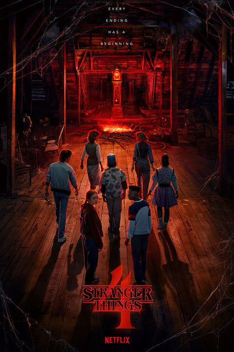Poster Stranger Things - 4ª Temporada - Séries