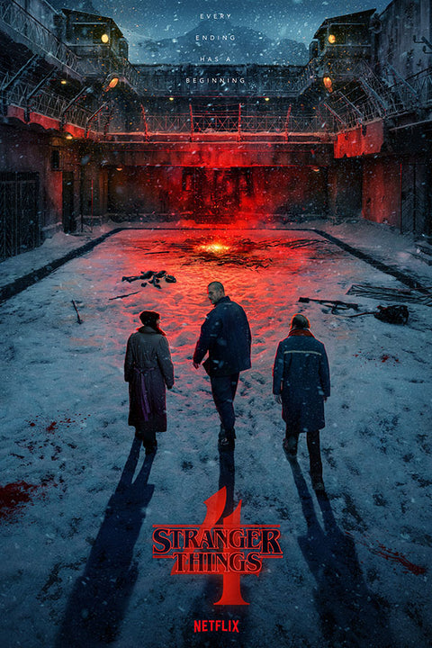 Poster Stranger Things - 4ª Temporada - Séries