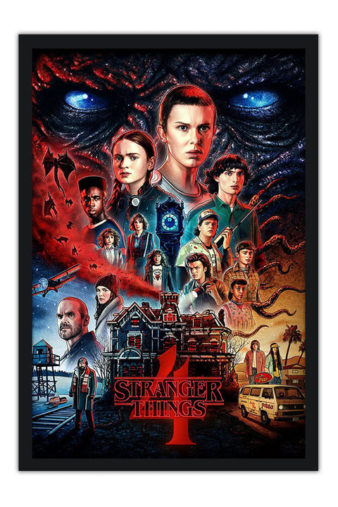 Poster  Stranger Things - 4ª Temporada - Séries