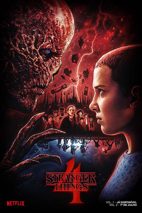 Poster Stranger Things - 4ª Temporada - Séries