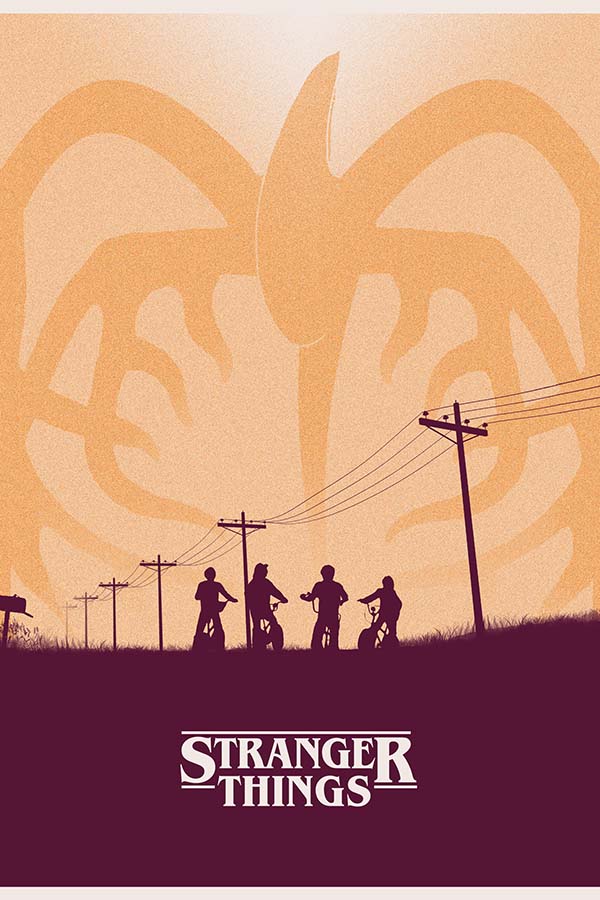 Poster Stranger Things - Conceitual - Séries