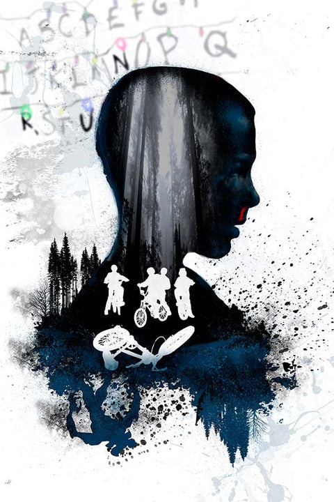 Poster Stranger Things - Conceitual - Séries