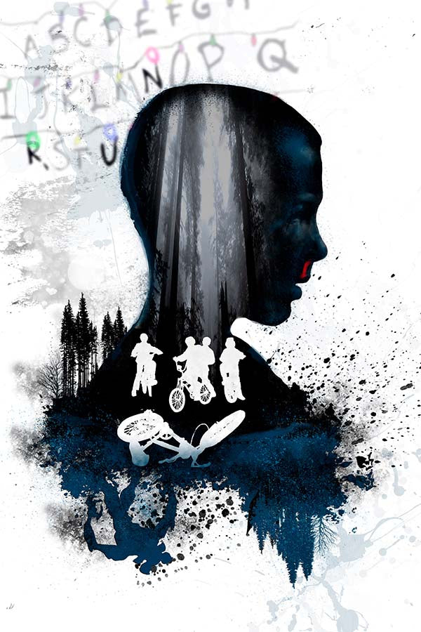 Poster Stranger Things - Conceitual - Séries