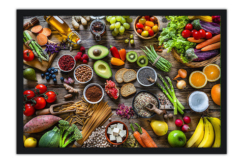 Poster Mise en Place - Temperos - Cozinha - Chef - Comida - Culinária