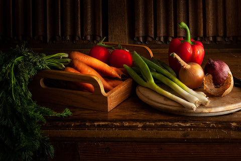 Poster Verduras - Temperos - Cozinha - Chef - Comida - Culinária