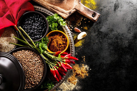 Poster Temperos - Cozinha - Chef - Comida - Culinária